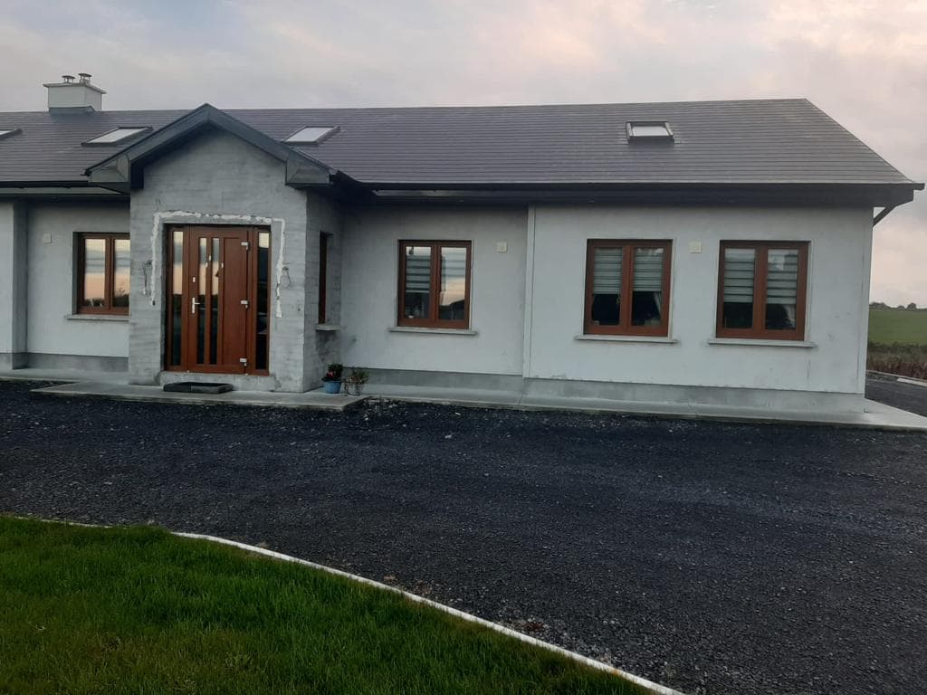 New build home constructed by KRB Construction and Windows in Galway