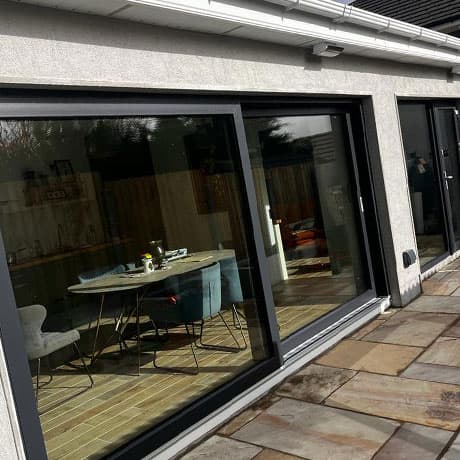 Patio construction completed by KRB Construction in Galway - project 06
