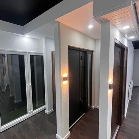 KRB Construction & Windows showroom in Galway - windows and doors display 05