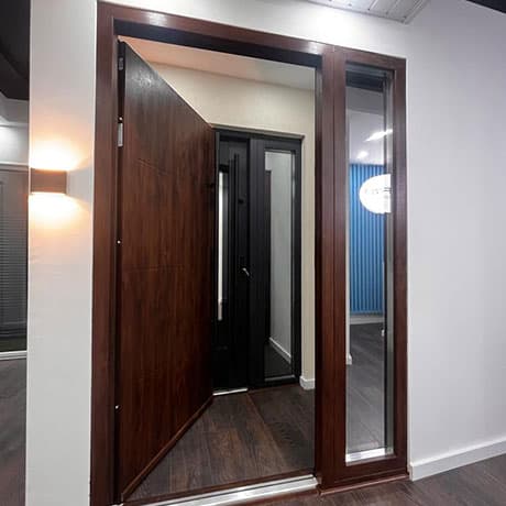 KRB Construction & Windows showroom in Galway - windows and doors display 13