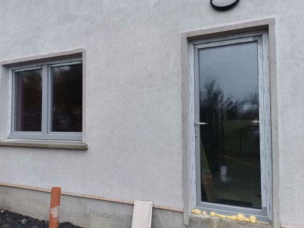 Triple glazed window unit fitted by KRB Construction and Windows in Galway