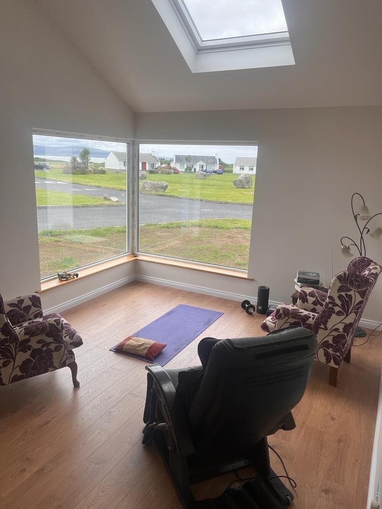 Aluminium window installation by KRB Construction and Windows for a home near Ennis