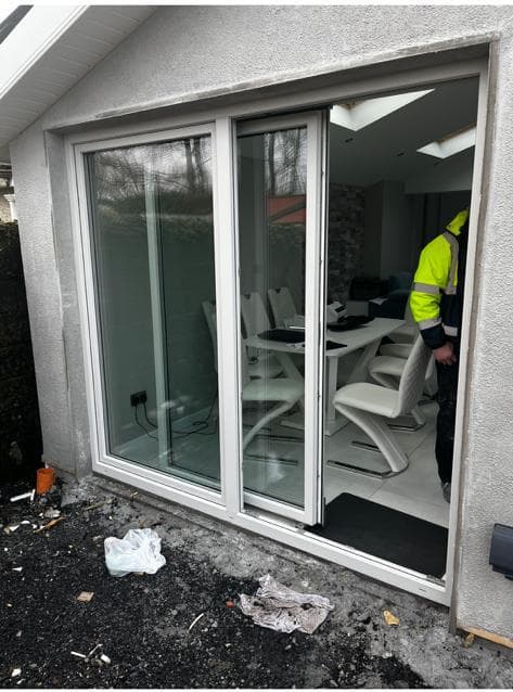 Draught-proof uPVC window installed by KRB Construction and Windows in a Galway home
