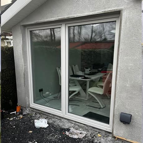 uPVC and aluminium windows & doors installation in Galway - project 21