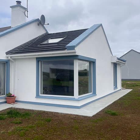 uPVC and aluminium windows & doors installation in Galway - project 26