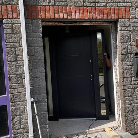 uPVC and aluminium windows & doors installation in Galway - project 37