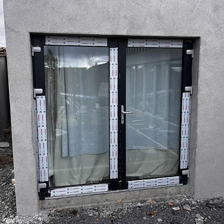 uPVC and aluminium windows & doors installation in Galway - project 41