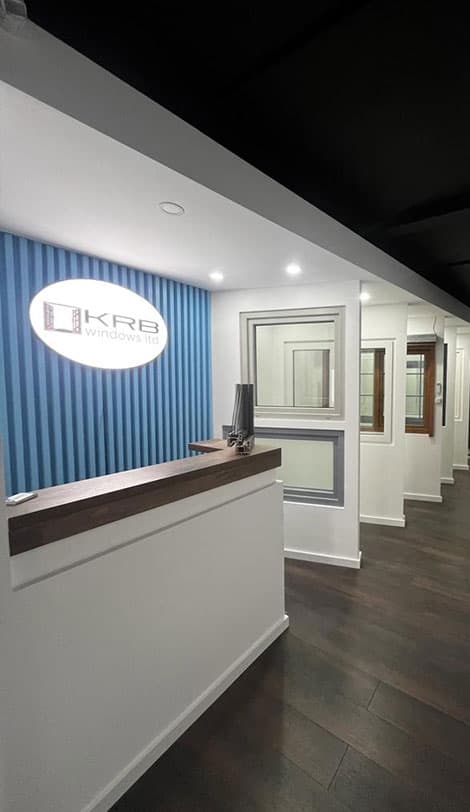 KRB Construction showroom
